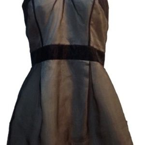 Jill Stuart Black Halter Formal Dress